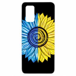 Чехол для Samsung A32 4G Большой подсолнух Украина - PrintSalon