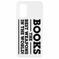 Чехол для Samsung A32 4G Books the best weapons in the world - PrintSalon