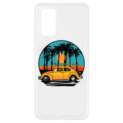 Чехол для Samsung A32 4G Car and sunset - PrintSalon