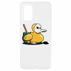Чехол для Samsung A32 4G Hockey duck - PrintSalon