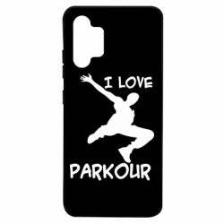 Чехол для Samsung A32 4G I love parkour - PrintSalon