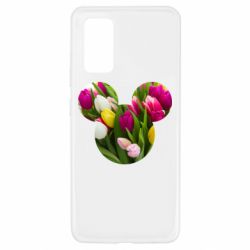 Чехол для Samsung A32 4G Inner world flowers mickey mouse - PrintSalon
