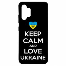 Чехол для Samsung A32 4G Keep calm and love - PrintSalon