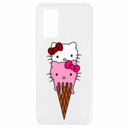 Чехол для Samsung A32 4G Kitty ice cream - PrintSalon