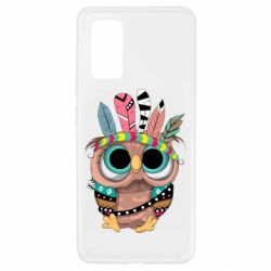 Чехол для Samsung A32 4G Little owl with feathers - PrintSalon
