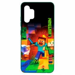 Чехол для Samsung A32 4G Майнкрафт - PrintSalon
