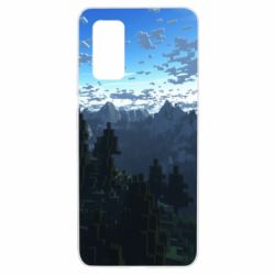 Чехол для Samsung A32 4G Minecraft nature - PrintSalon