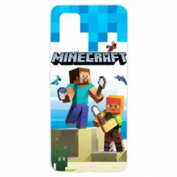 Чехол для Samsung A32 4G Minecraft summer - PrintSalon