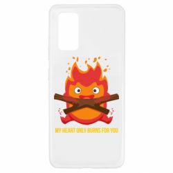 Чехол для Samsung A32 4G MY HEART ONLY  BURNS FOR YOU - PrintSalon