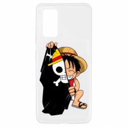 Чехол для Samsung A32 4G One piece chibi Luffy - PrintSalon