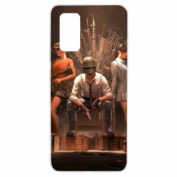 Чехол для Samsung A32 4G Pubg on the throne - PrintSalon