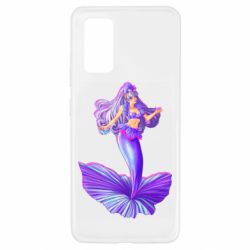 Чехол для Samsung A32 4G Purple Mermaid Barbie - PrintSalon