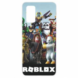 Чехол для Samsung A32 4G Roblox персонажи - PrintSalon
