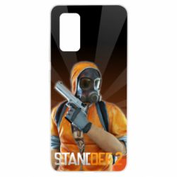 Чехол для Samsung A32 4G Standoff 2 Terrorist in a gas mask - PrintSalon