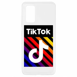 Чехол для Samsung A32 4G Tik Tok Colorful Logo - PrintSalon