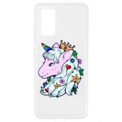 Чехол для Samsung A32 4G Unicorn Princess - PrintSalon