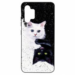 Чехол для Samsung A32 4G Yin and Yang cats - PrintSalon