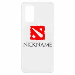 Чехол для Samsung A32 4G Your nickname Dota2 - PrintSalon