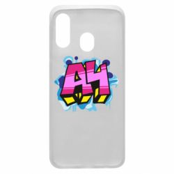 Чехол для Samsung A40 А4 Граффити - PrintSalon
