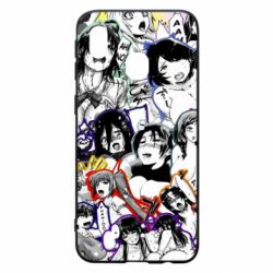 Чохол для Samsung A40 Ahegao anime characters manga - PrintSalon