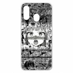 Чохол для Samsung A40 Ahegao Glitch - PrintSalon
