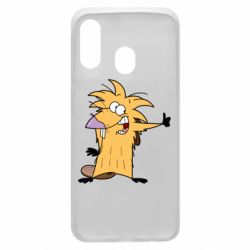 Чехол для Samsung A40 Angry Beavers: Norbert - PrintSalon
