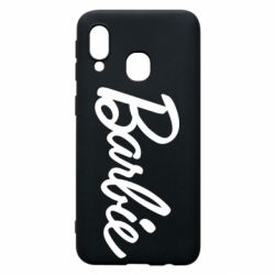 Чехол для Samsung A40 Барби Лого - PrintSalon