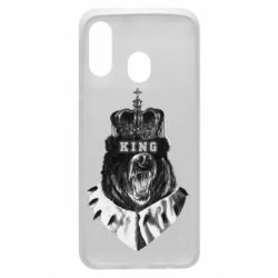 Чехол для Samsung A40 Bear King - PrintSalon