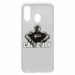 Чохол для Samsung A40 Боєць CoD - PrintSalon