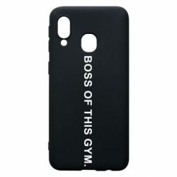 Чехол для Samsung A40 Boss of this Gym - PrintSalon