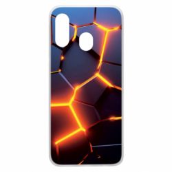 Чохол для Samsung A40 Cracked Blocks - PrintSalon