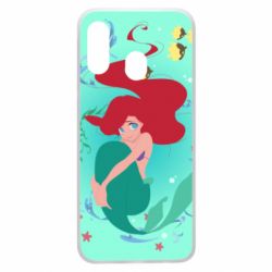 Чохол для Samsung A40 Cute and shy Ariel - PrintSalon
