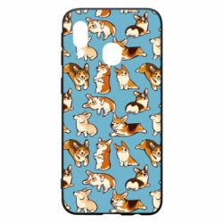 Чохол для Samsung A40 Cute Corgis - PrintSalon