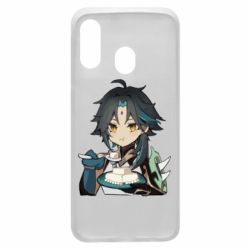 Чехол для Samsung A40 Cяо кушает - PrintSalon