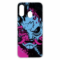 Чохол для Samsung A40 Cyberpunk Spray Neon - PrintSalon