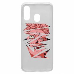Чехол для Samsung A40 Demon Yuji Itadori - PrintSalon