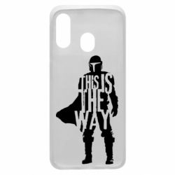Чохол для Samsung A40 Din Djarin This Is The Way - PrintSalon