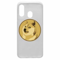 Чехол для Samsung A40 Dogecoin - PrintSalon
