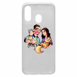 Чехол для Samsung A40 Edison Family - PrintSalon