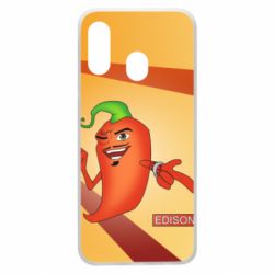 Чохол для Samsung A40 Edison Pepper - PrintSalon