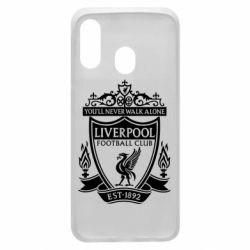 Чехол для Samsung A40 FC Liverpool Logo - PrintSalon