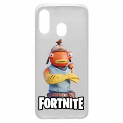 Чехол для Samsung A40 Fishstick Fortnite - PrintSalon
