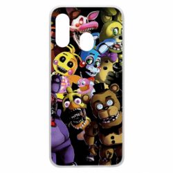 Чохол для Samsung A40 FNAF Animatronics - PrintSalon