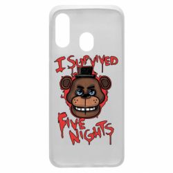 Чехол для Samsung A40 Фнаф - PrintSalon
