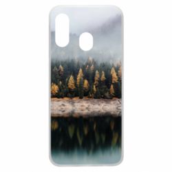 Чехол для Samsung A40 Forest by the lake - PrintSalon