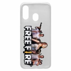 Чохол для Samsung A40 Free Fire Team - PrintSalon