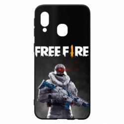 Чохол для Samsung A40 Free Fire Winter Warrior - PrintSalon