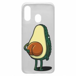 Чехол для Samsung A40 Funny avocado - PrintSalon