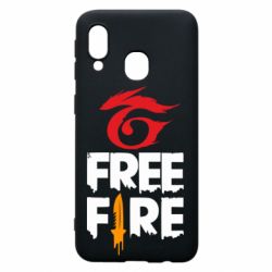 Чохол для Samsung A40 Garena and Free Fire logo - PrintSalon