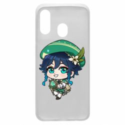 Чохол для Samsung A40 Genshin Impact chibi Venti - PrintSalon